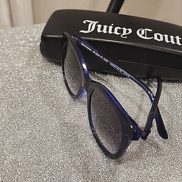Juicy Couture Rectangle Blue Violet Gradient Sunglasses main image 5